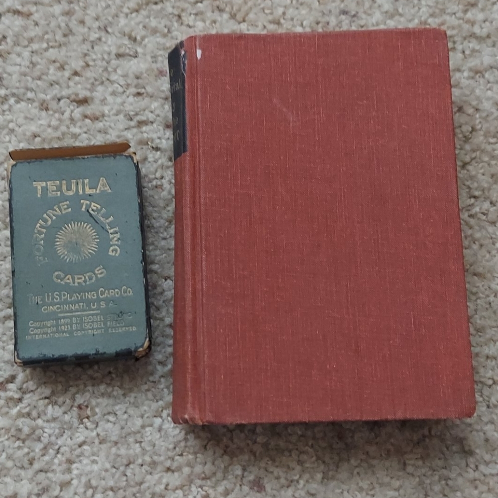 Vintage fortune telling set